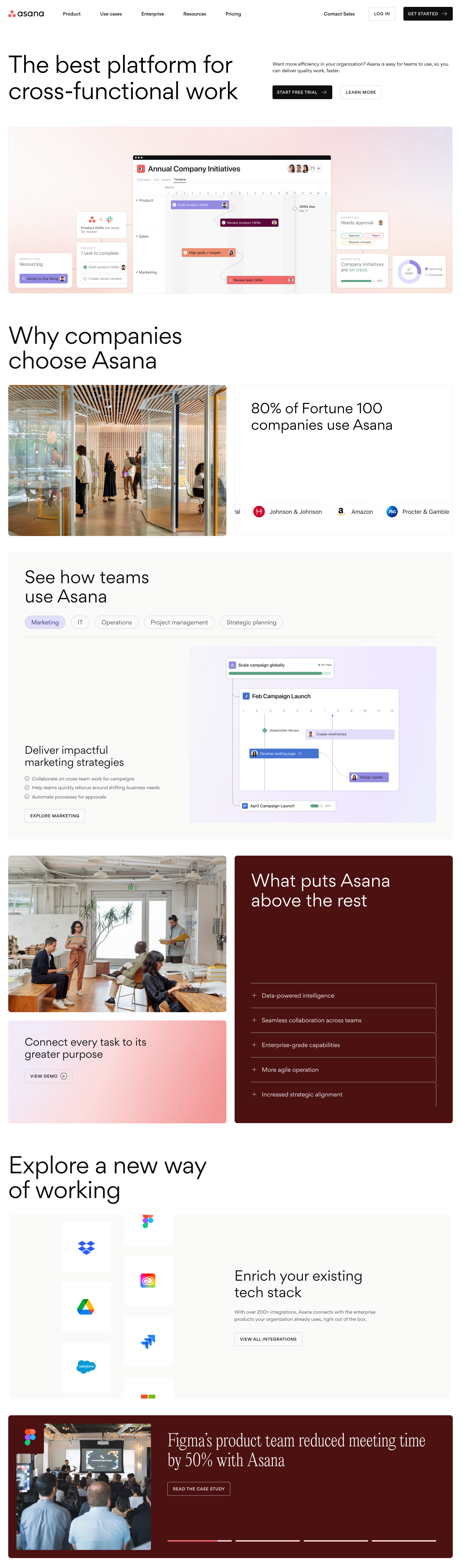 asana-homepage-design